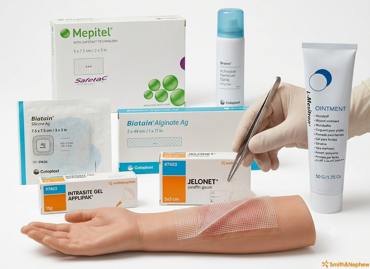 Soins de plaies | Matériel pour soins de plaies | Matériel médical Belgique