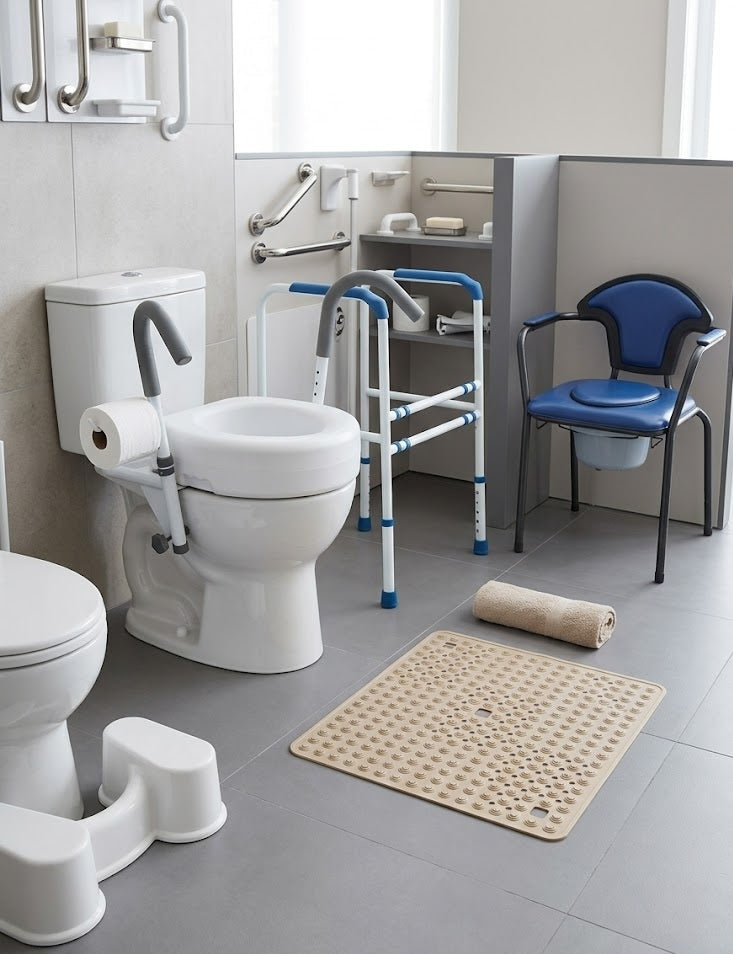Matériel de Salle de Bain & WC PMR | Sécurité & Maintien à Domicile en Belgique