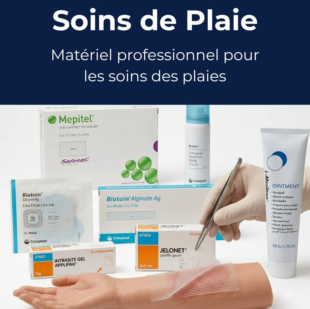 matériels professionnels pour le soins des plaies
