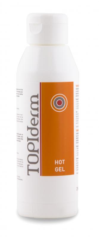 Hot Gel Topiderm – Flacon de 250 ml – Gel Chauffant & Relaxant Musculaire