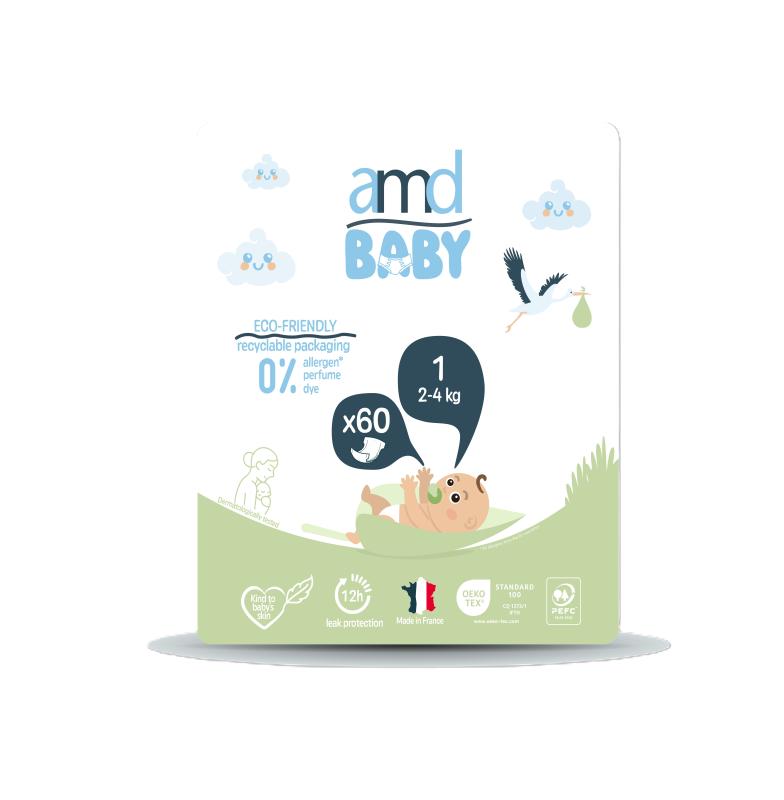 Changes Bébé AMD Baby – Protection Éco-Responsable et Haute Tolérance Cutanée