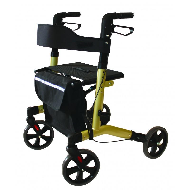 Rollator 4 Roues Ultra Léger "Nestor" – Mobilité & Élégance