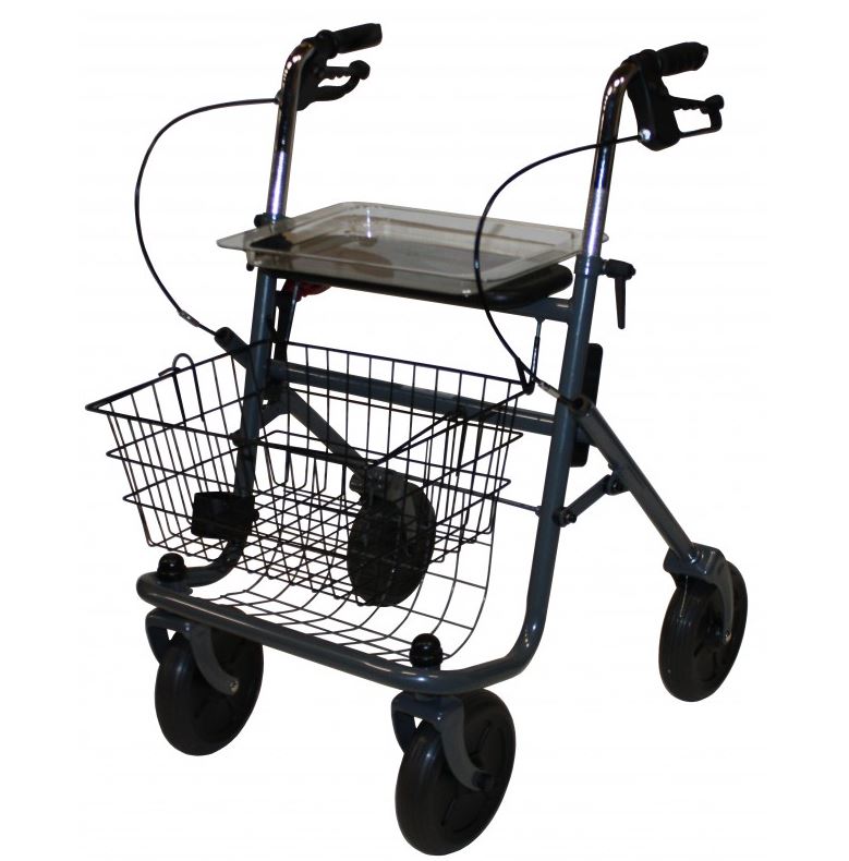 Rollator 4 roues – Équipement Complet & Polyvalent