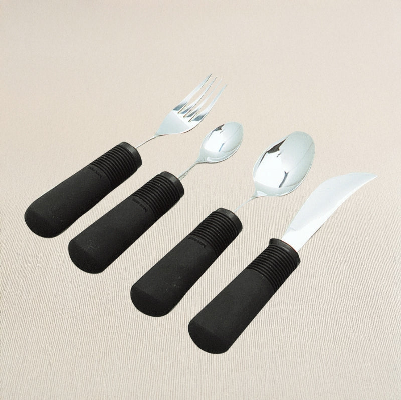 Couverts Ergonomiques Lestés "BigGrip" – Aide aux Repas & Limitation des Tremblements