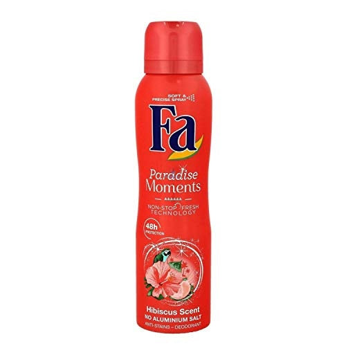 Déodorant Spray Fa pour Femme – Fleur d'Hibiscus (150 ml) – Fraîcheur Naturelle & Sans Sels d'Aluminium
