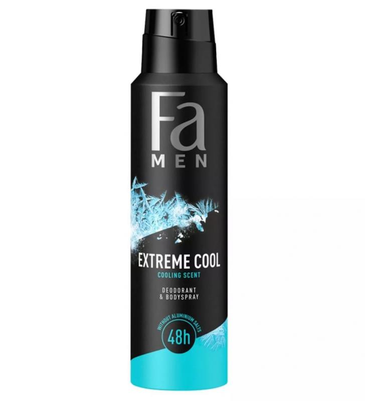 Déodorant Spray Fa Men Extrême Cool (150 ml) – Fraîcheur Intense & Protection Longue Durée