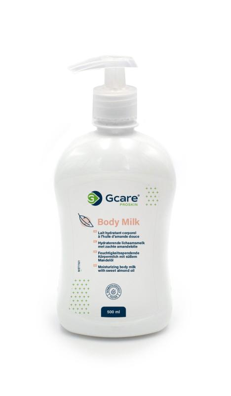 Lait Hydratant "Body Milk Gcare Proskin" – Visage & Corps – À l'Huile d'Amande Douce