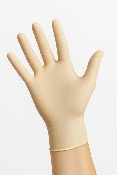 Gants d'Examen en Latex Non Poudrés – Boîte de 100 – Haute Sensibilité Tactile & Protection