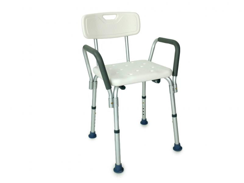 Chaise de Douche  – Accoudoirs Amovibles & Sécurité
