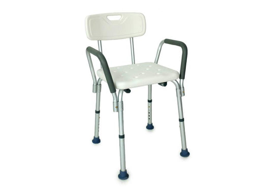 Chaise de Douche  – Accoudoirs Amovibles & Sécurité