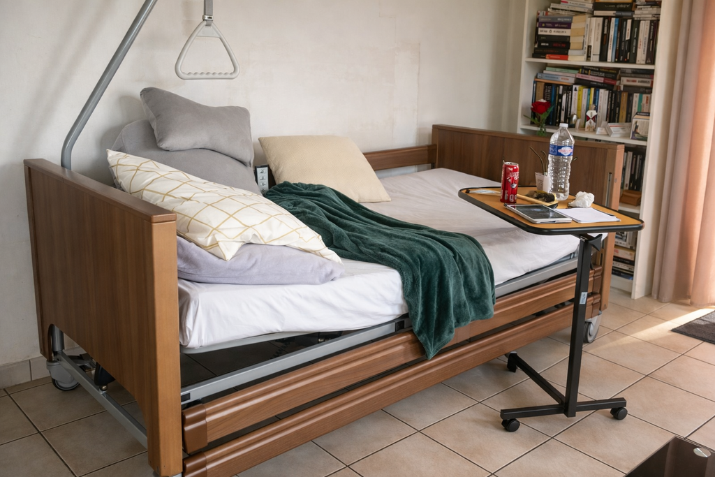 Lit Médicalisé Électrique – Confort & Sécurité 90x200 cm | Vente & Location Belgique