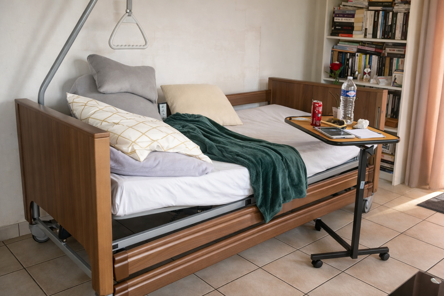 Lit Médicalisé Électrique – Confort & Sécurité 90x200 cm | Vente & Location Belgique