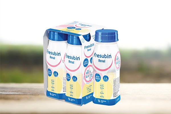 Fresubin Renal Vanille – Pack de 4 x 200 ml – Nutrition Clinique pour Insuffisance Rénale