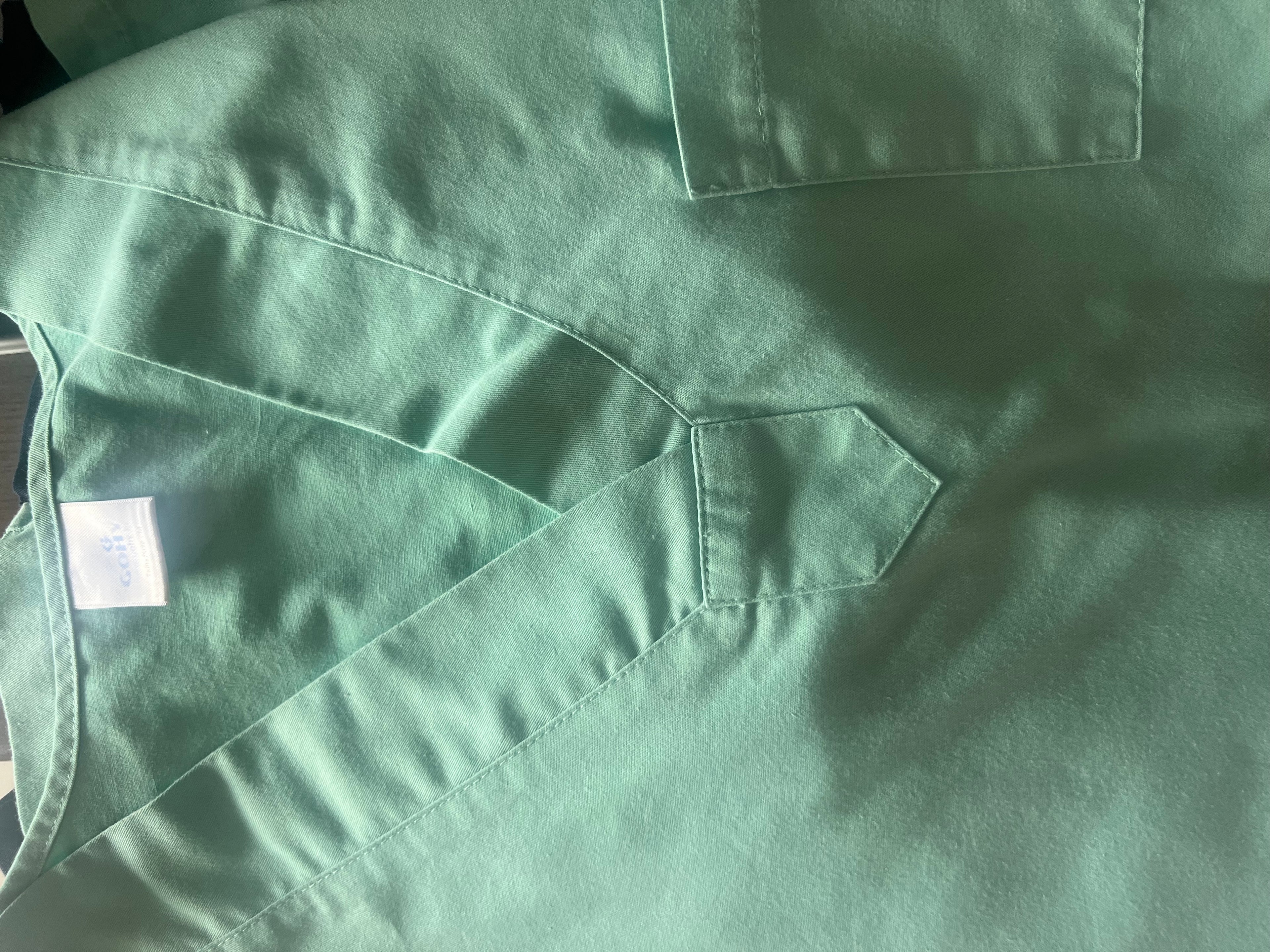 Blouse Médicale vert claire – Marinière Unisexe