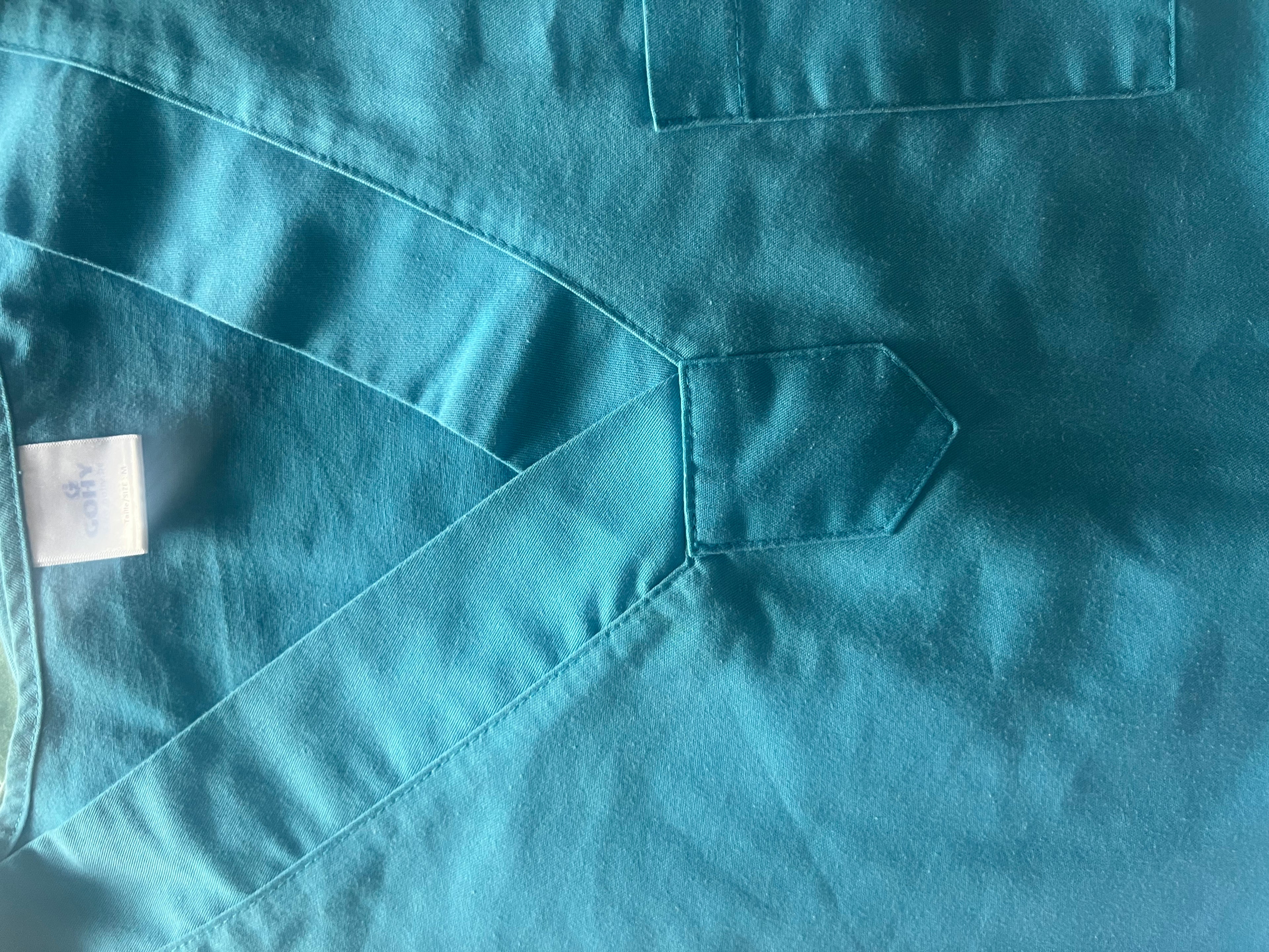 Blouse Médicale Bleu turquoise – Marinière Unisexe