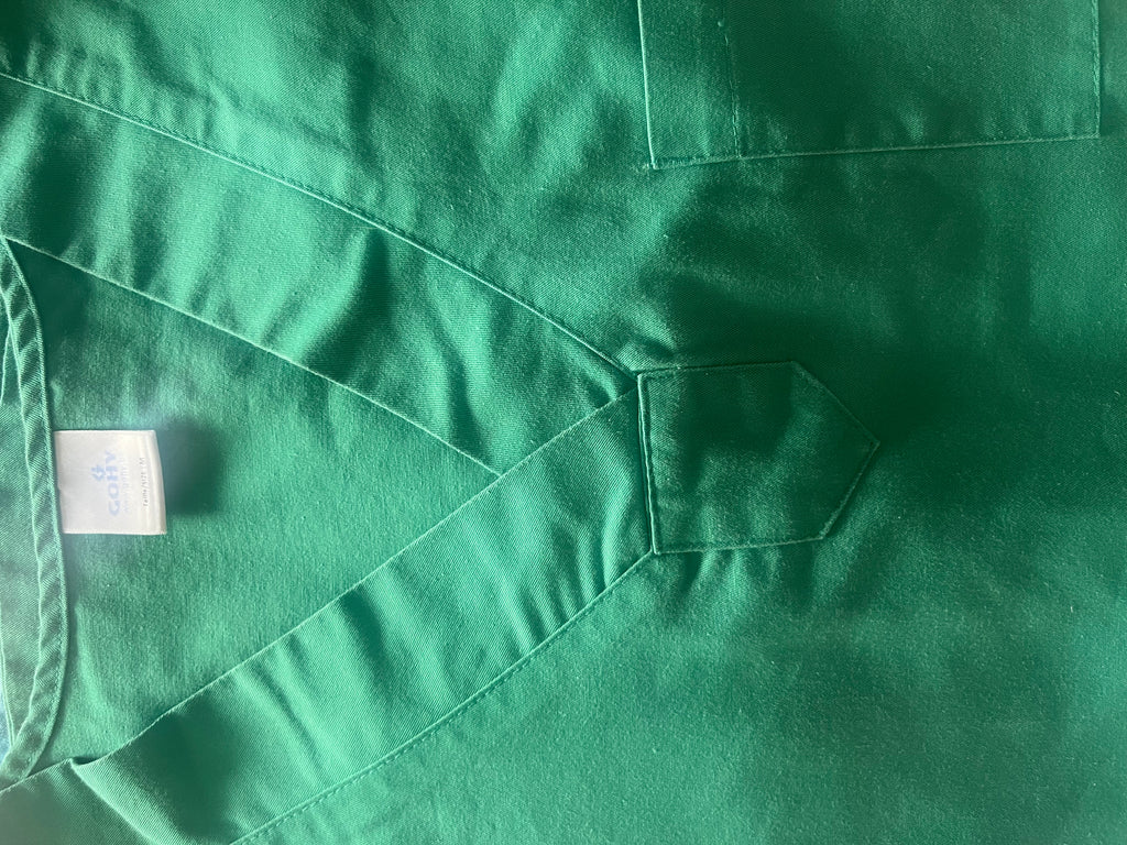 Blouse Médicale vert émeraude – Marinière Unisexe