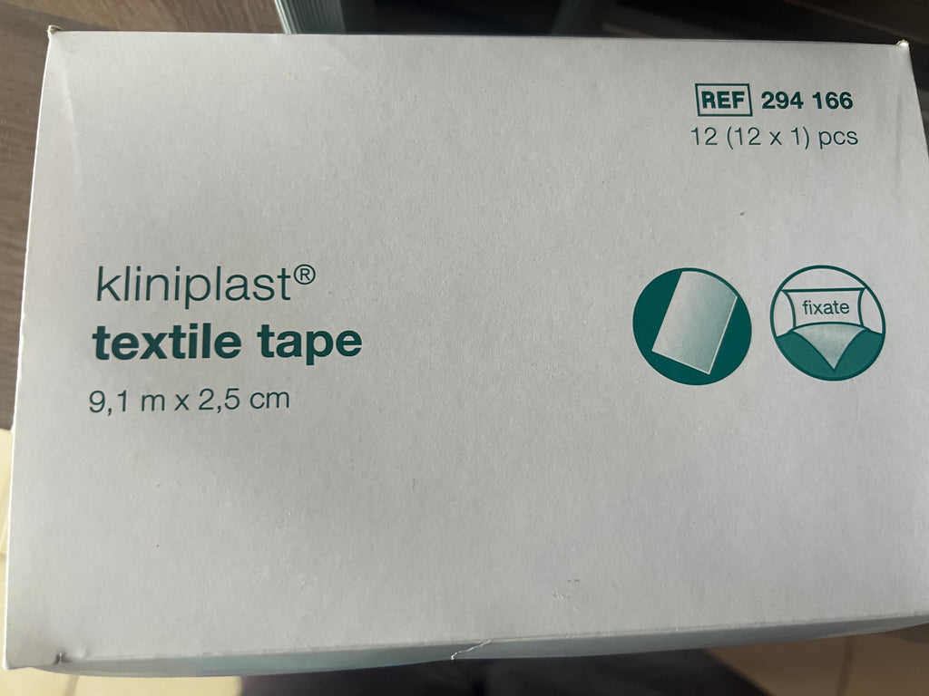 Maimed Tape Textile – 2,5 cm x 9,1 m – Sparadrap en Tissu Taffetas Haute Fixation
