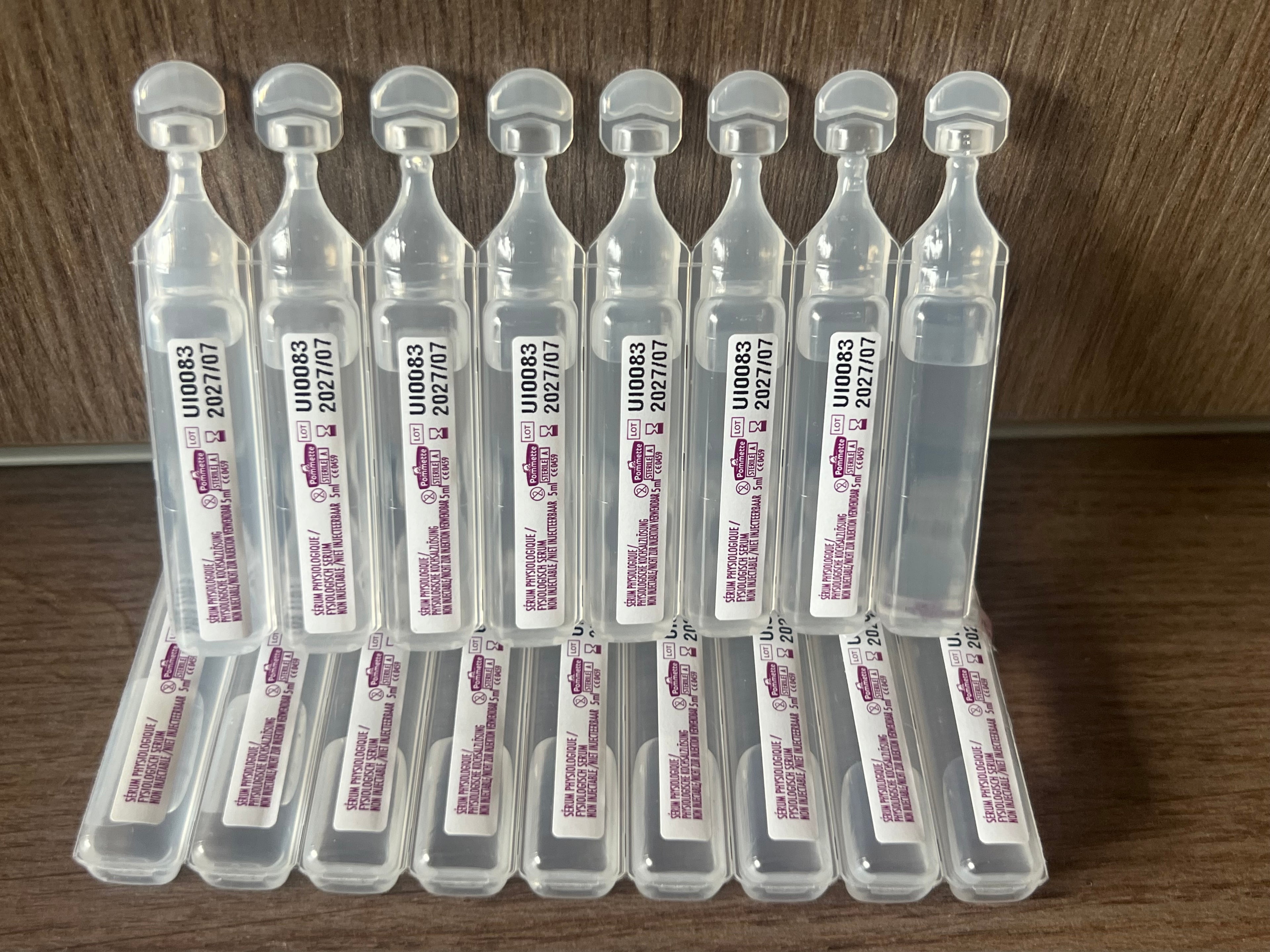 Sérum Physiologique Physiodose (Unidoses de 5 ml) – Solution Isotonique Multi-Usages