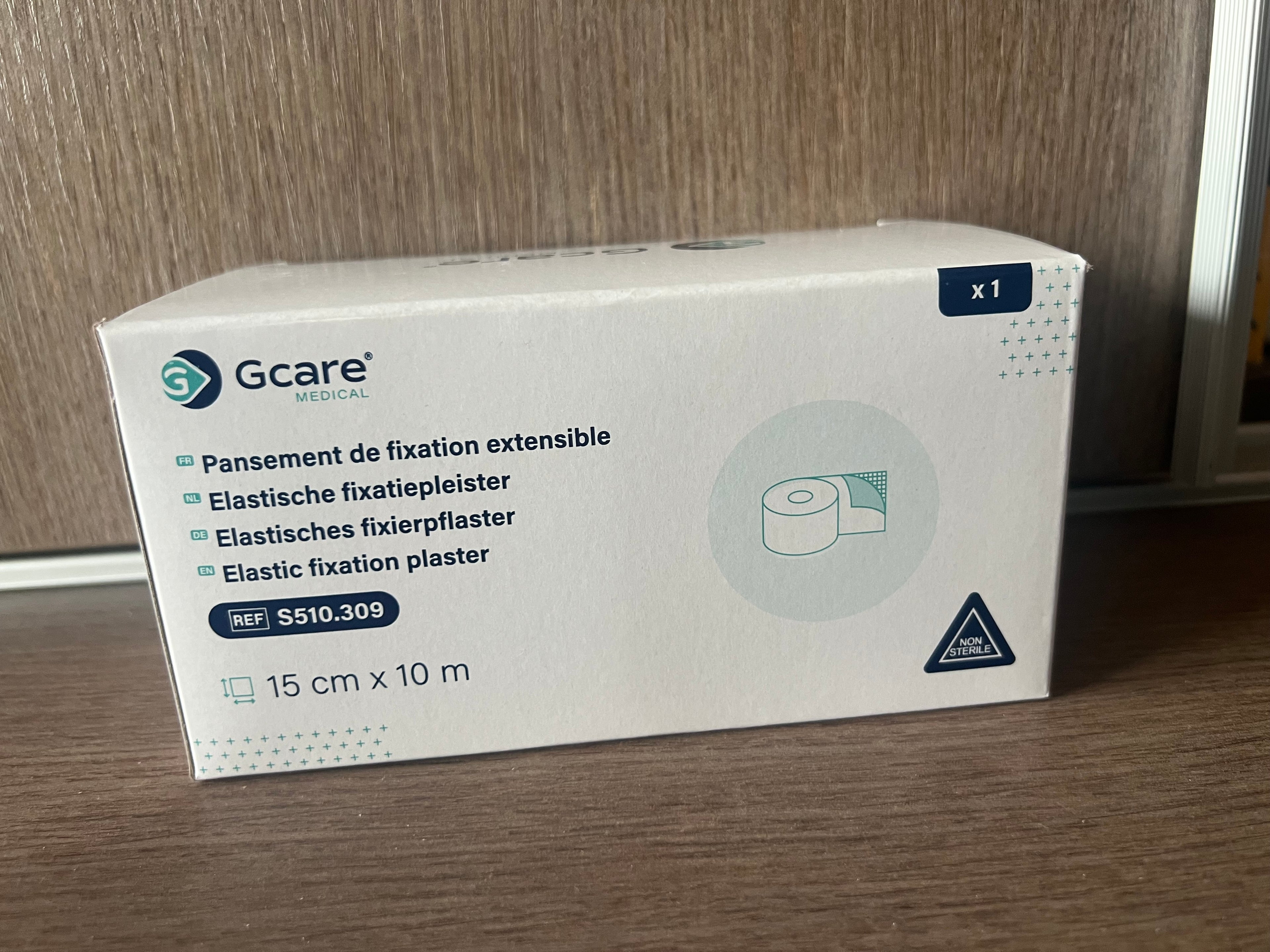 Fixation Extensible Non Tissée – Rouleau Adhésif Hypoallergénique