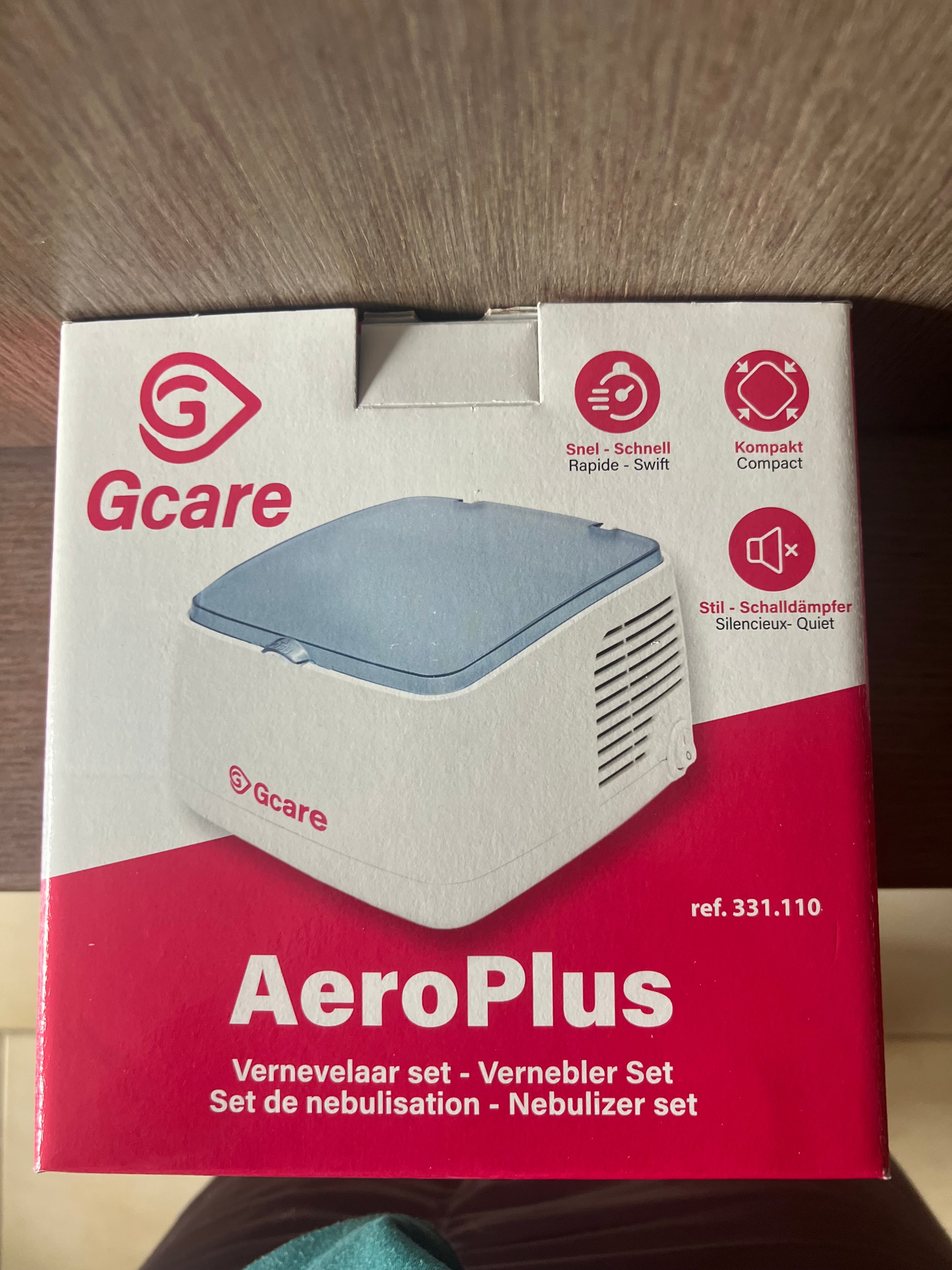 Aérosol Gcare Home AeroPlus – Nébuliseur à Compresseur Haute Performance