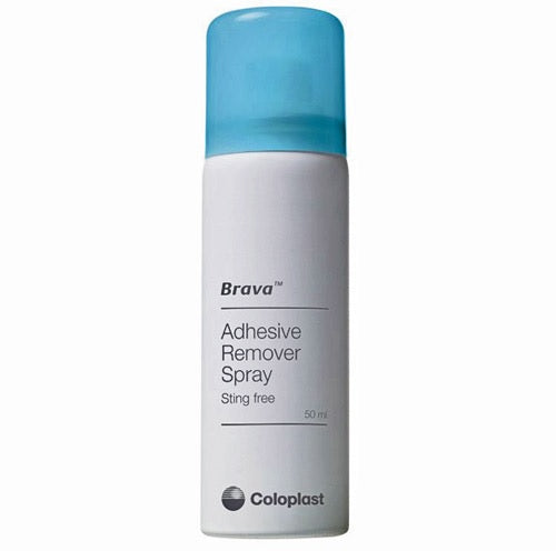 Brava Adhesive Remover Coloplast – Spray Anti-Adhésif Sans Alcool – Flacon de 50 ml
