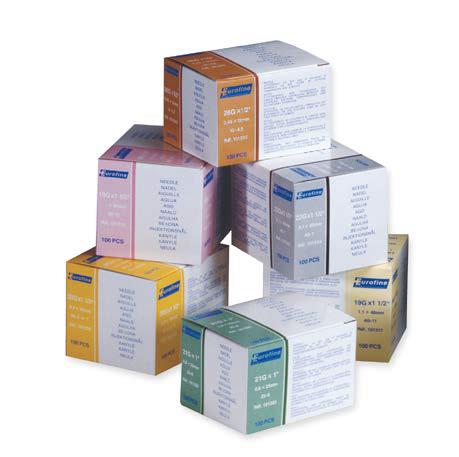 Aiguilles Hypodermiques Eurofine – Boîte de 100 – Précision et Sécurité des Injections
