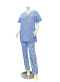 Blouse Médicale Bleu claire – Marinière Unisexe