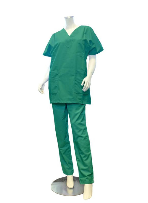 Blouse Médicale vert émeraude – Marinière Unisexe