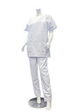 Pantalon Médical Blanc – Coupe Droite Unisexe